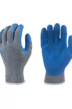 TAHA | Non Electrical Hand Gloves Grey-Blue | 1103