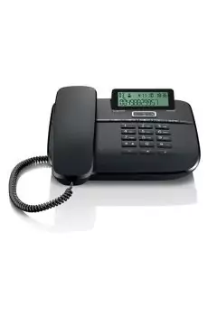 GIGASET | Standard Handsfree Corded Telephone BLK | DA610