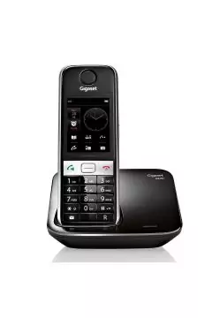 GIGASET | Cordless Phone Touch Screen Black| S820 
