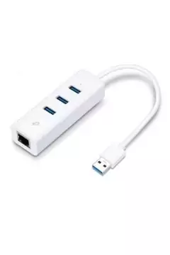 TP-LINK | Gigabit Ethernet Adapter | USB 3.0 | Hub 3-Port | UE330