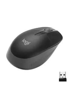 LOGITECH | Full Size Wireless Mouse Charcoal | M190
