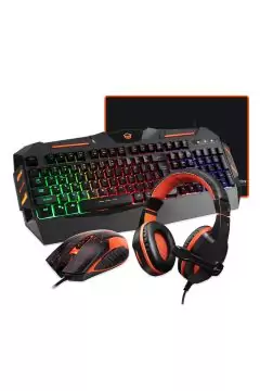 MEETION | Backlit Gaming Combo Kits 4 in 1 C500 (Keyboard/Mouse/Headphone/Mouse Pad) | MT-C500