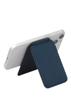 موفت | محفظة وحامل Snap Flash - متوافق مع MagSafe باللون الأزرق الداكن