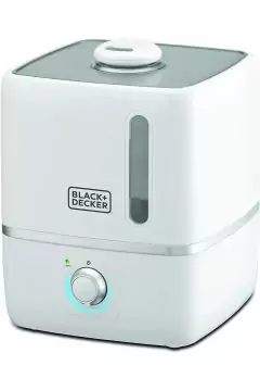 BLACK + DECKER | Compact Ultrasonic Air Humidifier for Home & Office White 3 litre | HM3000-B5