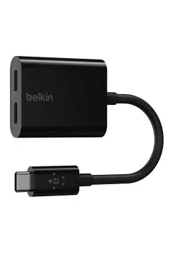 BELKIN | USB-C Audio + Charge Adapter | F7U081btBLK