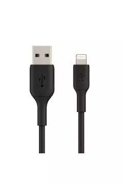 BELKIN | Boost Charge Lightning to USB-A Cable (2m / 6.6ft, Black) | CAA002bt3MBK