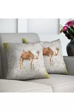 DANUBE | Dreamz Cushion 43X43cm MULTI CAMEL Filled CUSHION | 811500118045