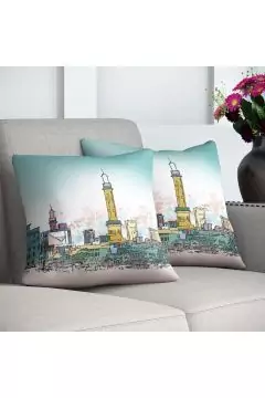 DANUBE | Dreamz Cushion 43X43cm MULTI CITY LIFE Filled CUSHION | 811500118049