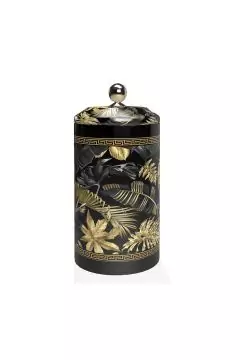 DANUBE | Areca Round Tin Box With Handle In Lid 3 Pcs Set | 812000305532