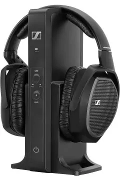 SENNHEISER | Radio Frequency Wireless Headphone System RS 175 RF Hearing Aid with Charger Black |505563
