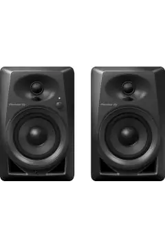 PIONEER | 21W 4" Two-Way Active Monitor - Black (Pair) | DJ DM-40