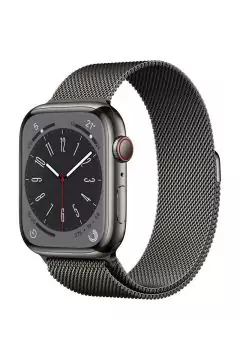 APPLE | Watch Series 8 GPS + Cellular 45mm Graphite Stainless Steel Case with Graphite Milanese Loop | MNKX3AE/A
