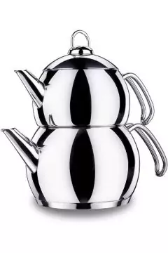 KORKMAZ | Tombik Tea Pot Set 1.1 / 2.0 Ltr | A104