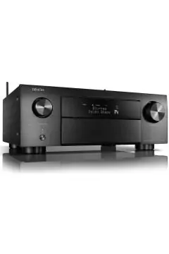 DENON | 9.4ch 200w/ch 8K Ultra HD AV Amplifier with 3D Audio, HEOS Built-in and Voice Control Black | AVC-X4800H