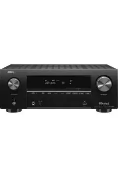 DENON | 7.2ch  150w/ch 8K Ultra HD AV Amplifier with 3D Audio, HEOS Built-in and Voice Control Black | AVR-X2800H