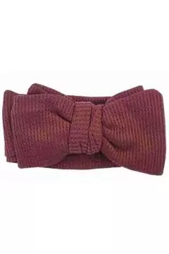 ربطة رأس على شكل فيونكة شعر للأطفال قطعة واحدة | 270 أحمر داكن