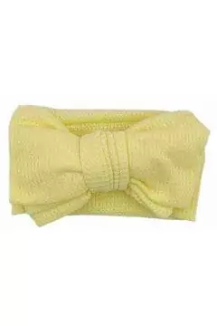 ربطة رأس على شكل فيونكة شعر للأطفال قطعة واحدة | 270 أصفر