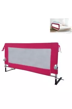 Bed Rail Safety Guard For Baby Adjustable Height Pink | 295 7