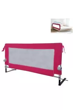 Bed Rail Safety Guard For Baby Adjustable Height Pink | 295-8
