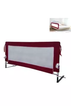Bed Rail Safety Guard For Baby Adjustable Height Red | 295-8

