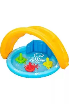 بيست واي | حمام سباحة ليل سي شيبس للأطفال 45 بوصة × 35 بوصة × 30 بوصة/1.15 م × 89 سم × 76 سم | BES115TOY01626