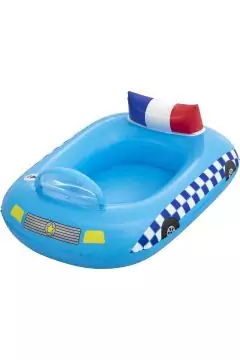 BESTWAY | Funspeakers Police Car Baby Boat | BES115TOY01460