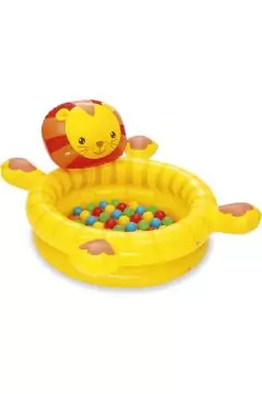 BESTWAY | Up, In & Over Lion Ball Pit 44" x 39" x 24"/1.11m x 98cm x 61.5cm | BES115TOY01301