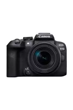 CANON | 24.2MP Mirrorless Camera 18-150 mm Lens, 22.3 x 14.9 mm Sensor, Vari-Angle Touch Screen LCD | EOS R10 18-150
