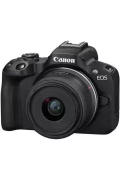 CANON | EOS R50 Mirrorless Camera with 18-45mm Lens (Black) | EOS R50 RF-S 18-45
