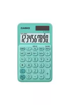 CASIO | Portable Type My Style Colorful Calculator 10 Digits Green | SL-310UC-GN-N-DC