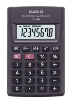 CASIO | Portable Calculator, 8 Digits | TE0087423