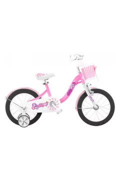 السنجاب | دراجة رياضية للأطفال مقاس 16 بوصة باللون الوردي | CM16-2PK