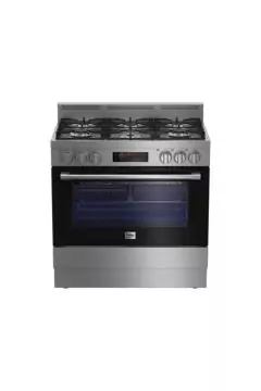 BEKO | Cooker Freestanding with 5 Ceramic Hobs Multi-functional 90x60cm 112Liters | GM16425DXNG