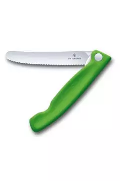 VICTORINOX |  Swiss Classic Foldable Paring Knife Green | 6.7836.F4B
