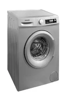 DAEWOO | Front Load Washing Machine 8 Kg Silver | DWD-V8010S

