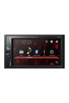 PIONEER | Car In-Dash Double-DIN Digital Media AV Receiver with 6.2"inch WVGA Touchscreen Display, Built-in Bluetooth & Android Smartphone | DMH-G225BT