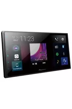 PIONEER | In-Dash Double-DIN Multimedia AV Receiver with 6.8″inch Capacitive Touch-screen Multimedia Player with Apple CarPlay, Android Auto & Bluetooth | DMH-Z5350BT