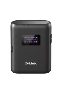 دي لينك | 4G LTE Mobile Router 3000mAh LCD Display أسود | DWR-933M