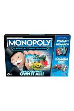 HASBRO Gaming | Monopoly Super Electronic Banking | HSO106TOY00949