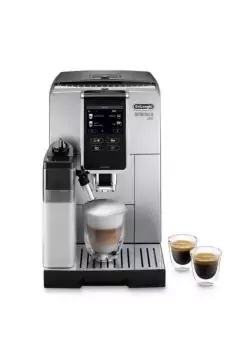 ديلونجي | ديناميكا بلس ماكينة قهوة اسبريسو أوتوماتيكية بالكامل فضي أسود | ECAM370.85.SB