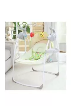 كرسي أرجوحة كهربائي للأطفال مع بلوتوث وموسيقى من 0 إلى 24 شهرًا | 279-9 أخضر