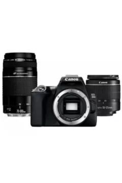 CANON | DSLR Camera + 75-300mm Double Lens Kit | EOS 250D+75-300MM