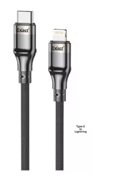 EXACT | Type C to Lightning Nylone Cable 1m | EX793