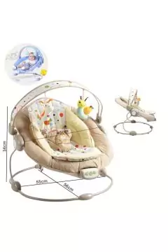 First Step Baby Bouncer Music & Vibration | 274-10 Beige
