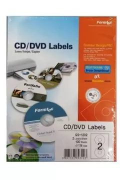 FORMTEC | CD Label 114 (17.5) mm PAK=100 Sheet | FT-GS-1202A