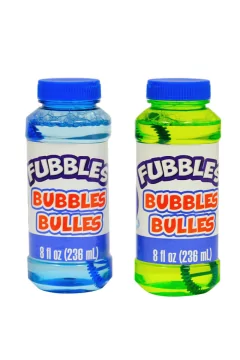 FUBBLES | Bubble Solution 8 Oz (2 Colors Only) Age 3+ Yrs | 12317