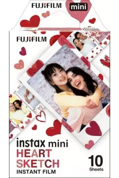 FUJIFILM | Instax Mini Film Heart Sketch | MFFPIINFLHSKT