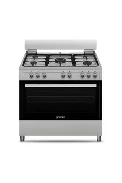 GENERALCO | Stainless Steel 5 Burners Gas Cooker 90X60 cm | C90 GS