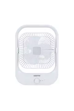 GEEPAS | 8" Rechargeable Fan With LED Light | GF21162
