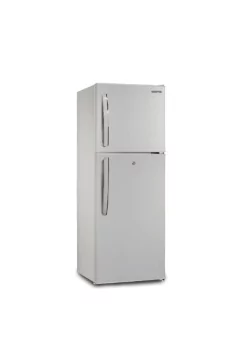 GEEPAS | 200Ltrs Double Door Refrigerator Defrost Silver | GRF2209SXE